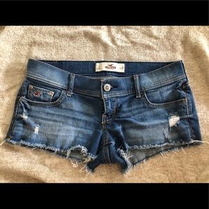 Hollister denim shorts